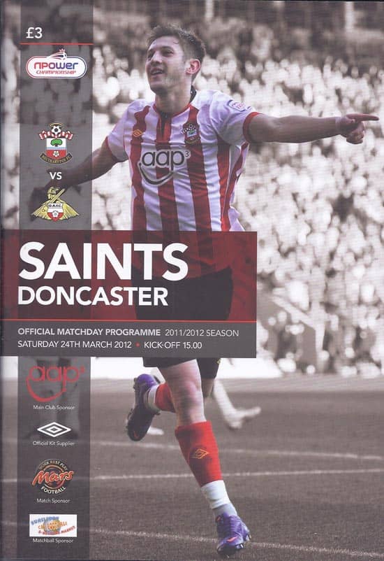 Southampton FC v Doncaster Rovers FC